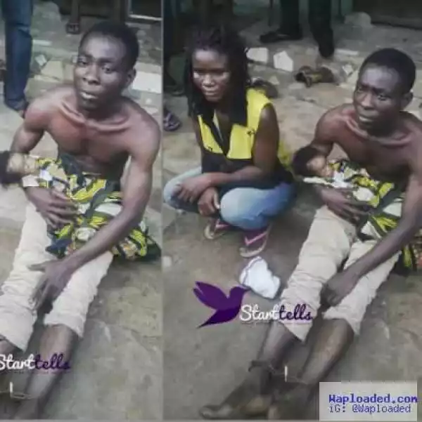 While beating wife, man accidentally punches, kills his 3 month old baby (photos)